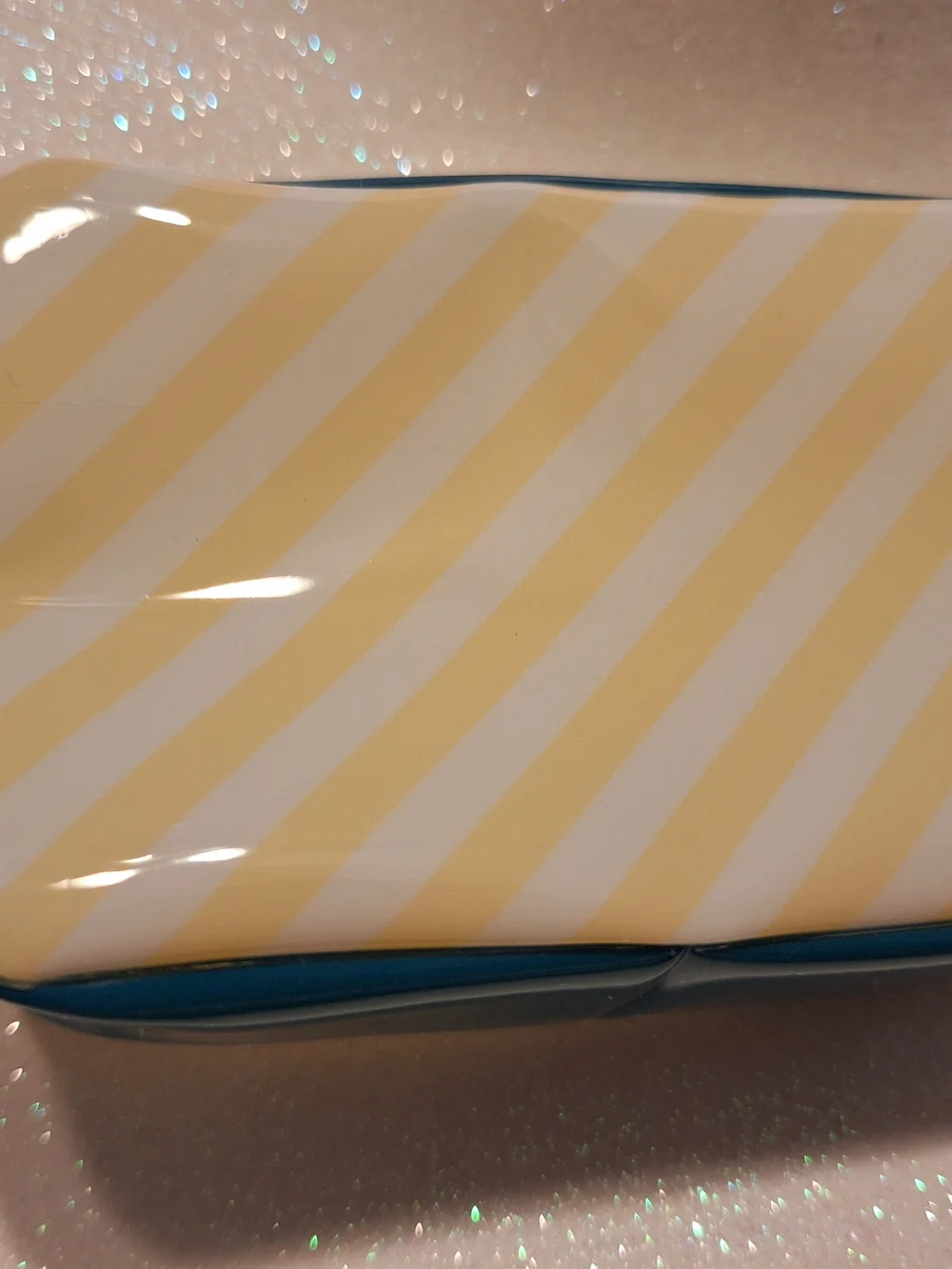 Cinnamoroll Blue & Yellow Vinyl Pouch New